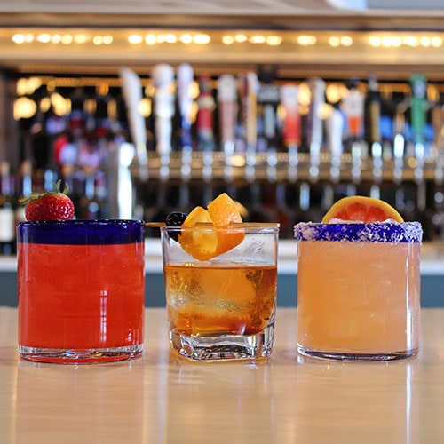 We have some delicous mixed drinks!